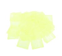 Fockety Bouchons de Bouillettes en Plastique, Bouchon D'appât Solide, 30 Pièces, équipement de Pêche Européen pour la Carpe (Fluorescence)