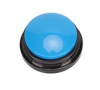 Fockety Bouton vers Chien, Bouton d'agitation de 30s en Plastique Abs alimenté par Une Batte, Buzzer Portable pour Le Dressage des Animaux