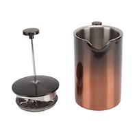 Fockety Cafetière à la Presse Française, Presse à café Chauffante à Perfusion Frode en Acier Inoxydable 304 avec Filtre, Lavable au Lave-vaisselle, sans Marc de café, pressé (800 ml)