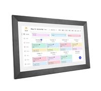 Fockety Calendrier numérique intelligent 15,6 pouces, planificateur de tâches ménagères, Full HD 1080p, planificateur de repas familial avec écran tactile interactif (EU Plug)