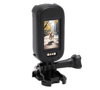 Fockety Caméra d'action, WiFi 4K, Objectif Grand Angle, écran 1,47 Pouces, caméra de Sport Portable avec dragonne magnétique et Pince arrière, caméscope d'action Portable pour vlog