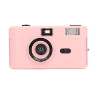 Fockety Caméra de Film 35 Mm, Appareil Photo Vintage Léger Réutilisable, Appareil Photo Numérique Rétro avec Flash intégré, Objectif 28 Mm F / 8 (Film et AAA Ne sont Pas Inclus) (Pink)