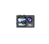 Fockety Caméra sous-Marine WiFi 5K 30 FPS 50 MP, Appareil Photo Numérique étanche à Double écran avec écrans LCD Avant et Arrière Tactiles, Caméras d'action pour la Plongée en Apnée