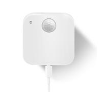 Fockety Capteur de Présence Humaine, Capteur avec Portée de 6 M, MmWave à Angle de 120 °, de Lumière à de Mouvement Filaire pour Domotique Intelligente (de luminosité PIR 3 en 1)