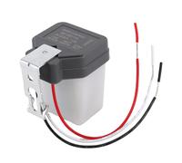 Fockety Capteur Photocellule, IP64 10A, Marche/arrêt Automatique, Interrupteur de Réverbère, Capteur de Photocommutateur, Interrupteur de Contrôle Photo pour éclairage Public, Lumières