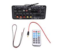 Fockety Carte Amplificateur Audio Bluetooth | Son Surround Stéréo pour karaoké Immersif, Réverbération Intégrée pour la clarté Vocale, Taille Compacte pour Autoradio,