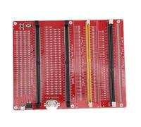 Fockety Carte de Test de Mémoire RAM 4 en 1, Testeur de RAM de Serveur DDR3 DDR4 DDR5 avec Indicateur LED et Double Alimentation, pour Ordinateur de Bureau, Test de Court-circuit