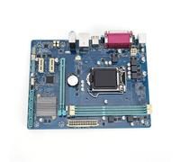 Fockety Carte Mère D'ordinateur, Processeur H61M DS2 LGA 1155 DDR3 I3 I5 I7, Carte Mère de Bureau avec DDR4 16 Go Maximum ATX de Jeu