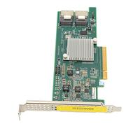 Fockety Carte Smart Array PCI E X8 avec 2 Mini Interfaces SAS, Protection des Données pour Les Périphériques de Stockage