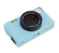 Fockety CD R1 1080p FHD Micro Camera Unique Portable sans Miroir Zoom Numérique 16X 24MP avec ÉCRAN LCD 3 Pouces APPAREils Photo sans Miroir pour la Photographie (Blue)