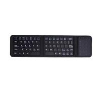 Fockety Clavier Pliable avec pavé Tactile, Clavier Numérique Portable, Bluetooth 5.0, Silencieux, Rechargeable par USB-C, sans Fil, Ultra Fin, pour Ordinateur Portable, Tablette