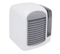 Fockety Climatiseur Portable, 380 Ml 3 Vitesses Ajustements USB MINI Bureau Refroidisseur D'air Personnalisable Féle de Refroidissement à Air de Flux D'air Personnalisable avec
