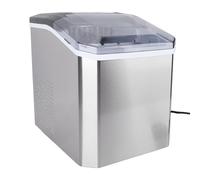 Fockety COMPTOPER GLATINE, Fabrique 9 Glaçons en 6 Minutes 15-20 Kg par Jour, 2 Tailles de Glace de Balle, Auto-nettoyage, avec Scoop de Glace et Panier, pour (Plug UE 220V)
