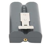 Fockety Conception Conviviale Haute capacité 6040mAh Batterie de Sonnette de Lithium avec des Contacts en Cuivre Purs, Batterie de Remplacement Gris Facile à Installer pour Sonnette Vidéo