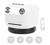 Fockety Concessionnaire pour Cartes Automatiques, 2600mAh Machine de Cartes à Batterie Rechargeable pour 8 Joueurs avec 4 Appareils D'appel, 180 360 Degrés Shuffler de Carte de