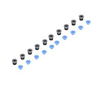 Fockety Connecteur de Tête de Soupape Pneumatique Installation Commode Durable pour L'extrudeuse Accessoires D'imprimante 3D 10 SET PTFE ECAS04