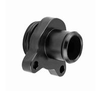 Fockety Connecteur de Tuyau d'eau en Aluminium Standard d'origine, Remplacement pour 335i 11537541992 11537544638, Idéal pour Les Passionnés (Black)