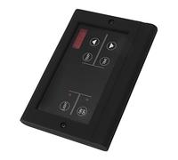 Fockety Contrôleur Mural pour poêle à Sauna, contrôleur numérique Externe pour poêle à Sauna en ABS avec Fil de sonde, contrôleur de Chauffage pour Sauna à Vapeur sèche, Accessoires (Le Noir)