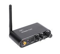 Fockety Convertisseur audio numérique vers analogique, adaptateur optique vers jack 3,5 mm avec récepteur Bluetooth 5.1, convertisseur coaxial optique vers G/D pour TV HD et DVD