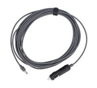 Fockety Cordon D'alimentation de Voiture, Câble D'extension D'alimentation Satellite DC vers Allume-cigare, Câble D'alimentation CC étanche, Câble D'alimentation Automatique (15M)