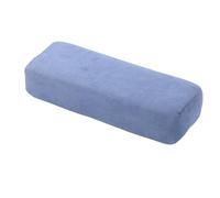 Fockety Coussin de méditation rectangulaire en éponge, avec poignée de Transport et Housse Lavable. Confortable et Doux pour la Peau, il est idéal pour Le Yoga Femmes et Mamans (Blue)