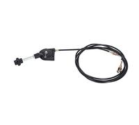 Fockety Craible d'Accélérateur Manuel pour Fouet, Tube Pu de 3,5 M / 11,5 Piments en Acier Inoxydable, Câble de Commode de Moteur d'ecavatrice Robuste, Verse