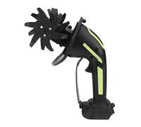 Fockety Cultivateur sans Fil, Motoculteur électrique 235 TR/Min avec Largeur de Labourage de 4 Pouces et Profondeur de 4 Pouces, Motoculteur de Jardin alimenté par Batterie