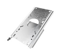 Fockety Curseur de Siège de Bateau, Glissière de Chaise de Siège de Bateau en Alliage D'aluminium avec Poignée, Convient à la Base de Piédestal Standard de 5,3 X 5,3 Pouces, Plage