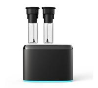 Fockety Diffuseur D'Huile Essentielle, Diffuseur D'aromathérapie 100m3 avec Machine D'aromathérapie à Double Buse Légère Ambiante, Vaporisateur D'humidificateur à Huile parfumé pour la
