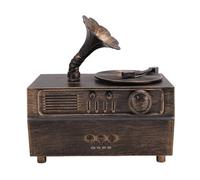 Fockety Diffuseur D'huiles Essentielles, Style Gramophone Unique, Parfum Vintage, Humidificateur à Brume Fraîche, Diffuseur D'aromathérapie Rétro pour la Maison, la Chambre de bébé et