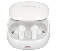 Fockety Écouteurs de Traduction de Langue, Dispositif de Traduction de 144 Langues en Ligne, Dispositif de Traduction Vocale Instantanée Hors Ligne pour Les Voyages, L'apprentissage