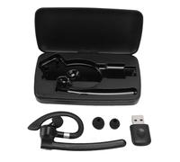 Fockety Écouteurs sans Fil, Double Micro, Suppression du Bruit, Bluetooth 5.1, Connexion Stable, écouteurs sans Fil, Oreillettes Simples avec étui de Chargement et Dispositif de Réception pour