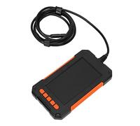 Fockety Endoscope Industriel, Caméra d'inspection Numérique 8 Mm Écran 1080p HD 4,3 Pouces Avec Cable de Lumière 8led 6,6 Pieds, Caméra étanche pour Serpent, d'Égout pour le Réfrigrature