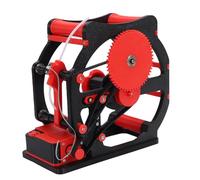 Fockety Enrouleur de Filament Industriel 3D, Enrouleur de Bobine D'imprimante 3D électrique Robuste pour Bobines de 1 Kg, de Fil/fil à Souder, sans Emmêlement (Prise UE)
