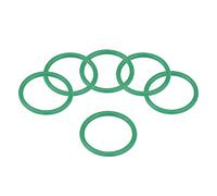 Fockety Ensemble de Joints Toriques en Caoutchouc à flexibilité et Résilience Totales pour Voitures et Appareils électroménagers (Green)