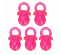 Fockety Ensemble de Jouets à Mâcher Interactifs pour Chiens de Compagnie-Anneau de Dentition en Forme de Tétine 5 Pièces pour Un Jeu Amusant Lorsque Vous N'êtes Pas à la Maison-Vert/Rouge (Rouge)