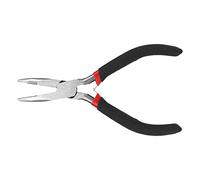 Fockety Ensemble D'outils D'extension de Cheveux à Micro-anneaux, Peigne Professionnel pour Connecteur de Cheveux, 4 Pinces + 500 Micro-anneaux pour la Plupart des Styles, Noir (BLACK)