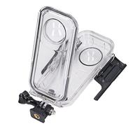 Fockety ÉtUi de Plongée pour Caméra d'action X3, Boîtier étanche de 131 Pieds avec Support, Caméras à Double Objectif, Feuille Antibuée, Coque de Protection de Plongée