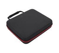 Fockety Étui pour Micro sans Fil, pouvant contenir 4 micros Sac de Transport pour récepteurs, adaptateurs, câbles Piles, étui Transport Antichoc pour Micro à Main pour karaoké fêtes
