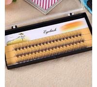 Fockety Extensions de Faux Cils Doux, Cils de Luxe, éventails de VOLUME, 60 Pièces pour le Maquillage (11mm)