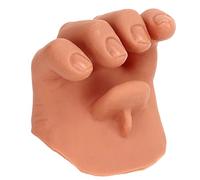 Fockety Fausse Main, Plastique Souple Texture Réaliste de la Peau, Tricks Magiques Réalistes Facile à Utiliser 10 x 10cm Troisième Main Fausse Main pour Spectacles, Costumes d'halloween