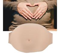 Fockety Faux Ventre de Femme Enceinte, Tissu en Mousse à Mémoire de Forme, Ventre de Grossesse Artificiel Réaliste, Bosse de bébé, Ceinture Large Artificielle pour Faire Semblant de (5-8