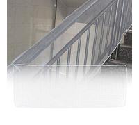 Fockety Filet de sécurité Réglable pour Escaliers, Empêche Les Accidents, Filet de Garde-Corps D'escalier, pour Bébés, Tout-Petits, café, 78,7 X 30,3", Maille Durable (Filet de Protection 2 mètres