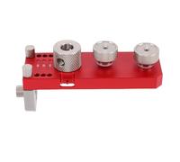 Fockety Foret à Profil en Aluminium, Localisateur de Poinçon de Gabarit de Perçage de Profil en Aluminium, Outil de Perçage Précis avec Foret à Fraiser M6 M8 pour Profils de la Série 20