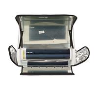 Fockety FOUR Solaire, 4,5L Grande capacité Tube DE Verre Sous Vide Chauffage Uniforme Installation Cacile Cuiseur Solaire 200W PUISSANCE DE SORTIE CUISSON RAPIDE FOUR PORTABLE D'EXTÉRIEUR