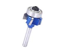 Fockety Fraise Ronde Fabriquée avec Précision, Lame en Carbure cémenté de 8mm pour le Rainurage du Bois sur les Tondeuses électriques, Machines à Graver (Couteau à plaquer les chants à quatre lames