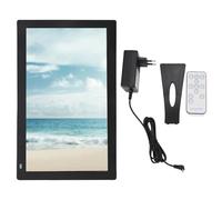 Fockety Frame Photo Numérique WiFi 14 Pouces Crame d'image Numérique avec Télécommande Smart Photo Frame Auto Rotate Mall Moumable Partager Photos Vidéos, Table Table (Prise UE)