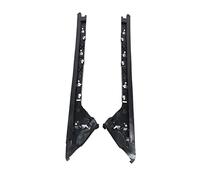 Fockety Garniture de Moulage Intérieure de Pilier de Pare-brise Avant, Installation Pratique Adaptée pour Explorer 2011-2019, Matériaux en Caoutchouc ABS de qualité Supérieure pour la Décoration