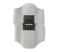 Fockety Genouillère de Soutien Respirante Force de Ressort Power Lift Genouillère Stabilisatrice pour Hommes Femmes Enfants Gris pour L'escalade Fitness 1 Pièce