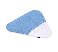 Fockety Haut-Parleur d'oreiller, Haut-Parleur Bluetooth Portable Ultra Fin pour Dormir avec Bruit Blanc et Minuterie, de Sommeil à Conduction Osseuse Privée (Triangle)